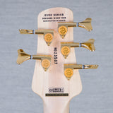 Spector Euro 5 LT Solid Korina Wings 5-String Electric Bass Guitar - Natural Satin - CHUCKSCLUSIVE - #NB23507