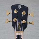 Spector Euro 4 Electric Bass Guitar - Natural Black Burst Gloss - CHUCKSCLUSIVE - #NB22936