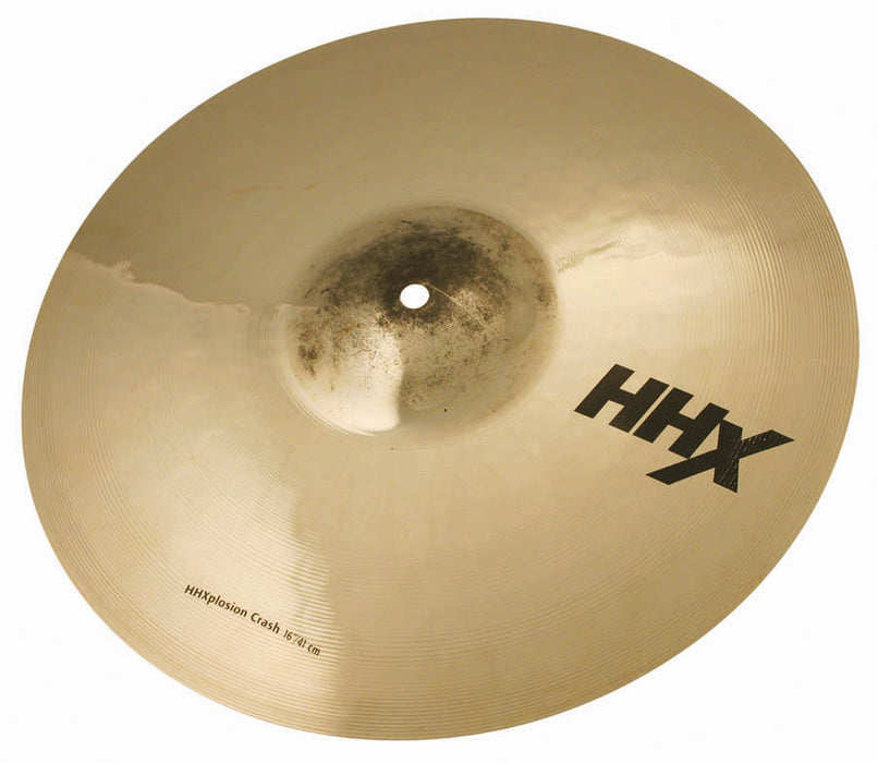 Sabian 16" HHX X-Plosion Crash Cymbal Brilliant Finish - New,16 Inch