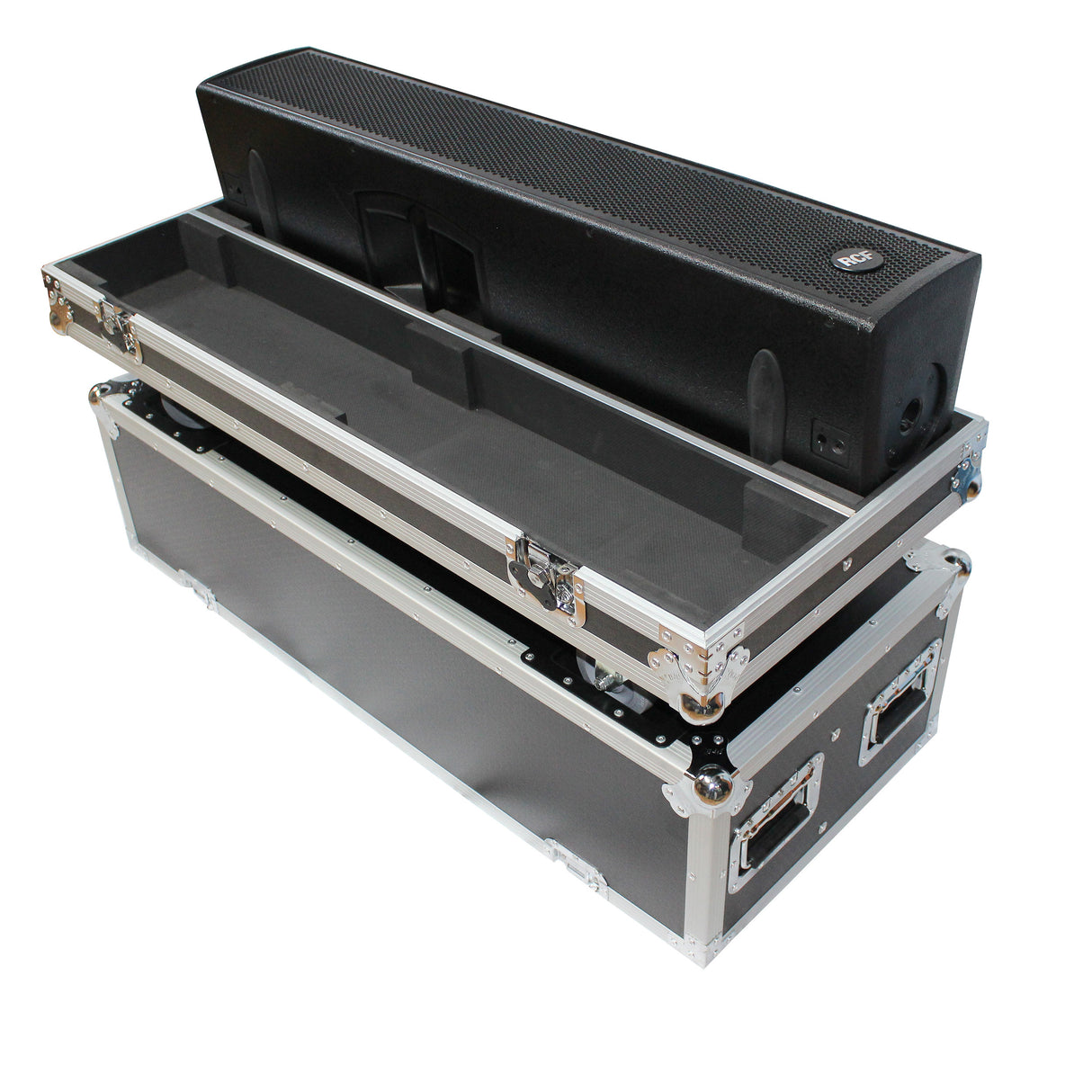 ProX X-RCF-NXL24A Flight Case for Two RCF NX L24-A MK2 Column Array Speakers