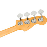 Fender American Professional II Left-Handed Jazz Bass, Maple Fingerboard - Miami Blue - Mint, Open Box