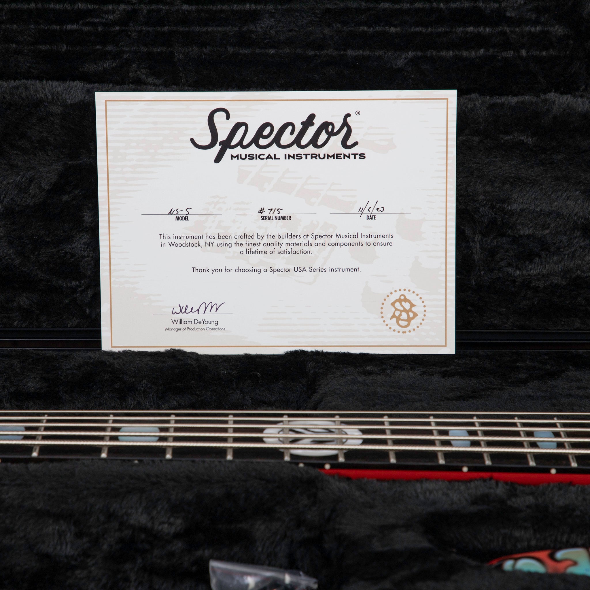 Spector USA Custom NS-5 NYC Graffiti Collection Limited Edition