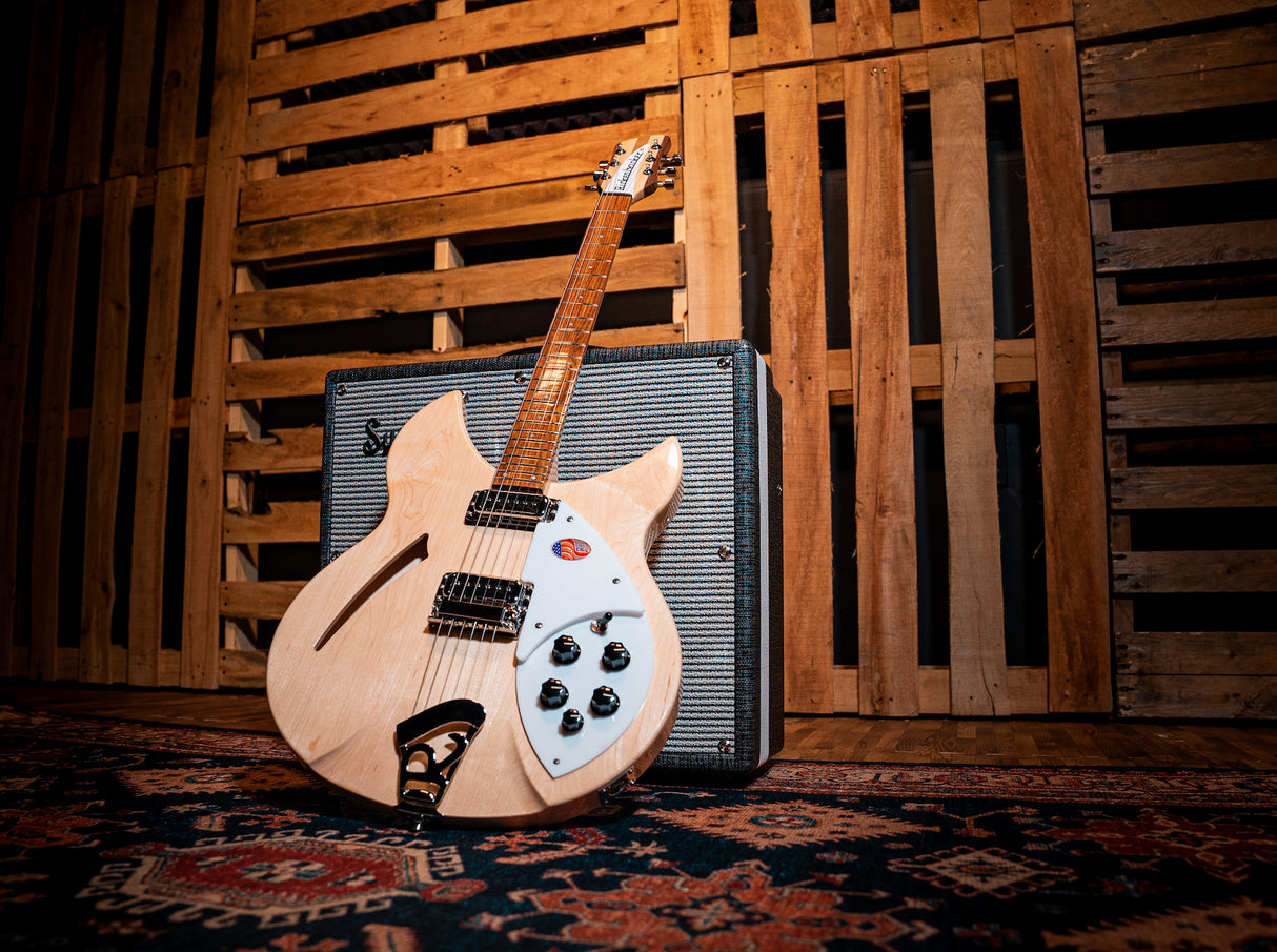 Rickenbacker 330 Semi-Hollow Electric Guitar - Mapleglo - New
