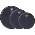 Remo Black Suede Emperor Tom Drum Head Pack - 12/14/16-Inch