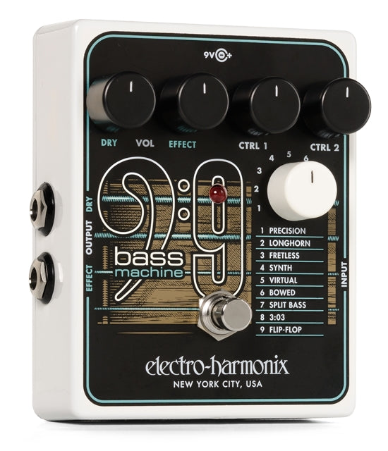 Electro-Harmonix BASS9 Bass Machine Guitar Pedal