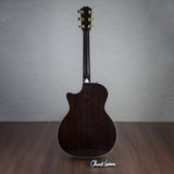 Taylor Limited Edition 414ce Rosewood/Sitka Spruce Acoustic Electric Guitar - Trans Red Top - #1206083127