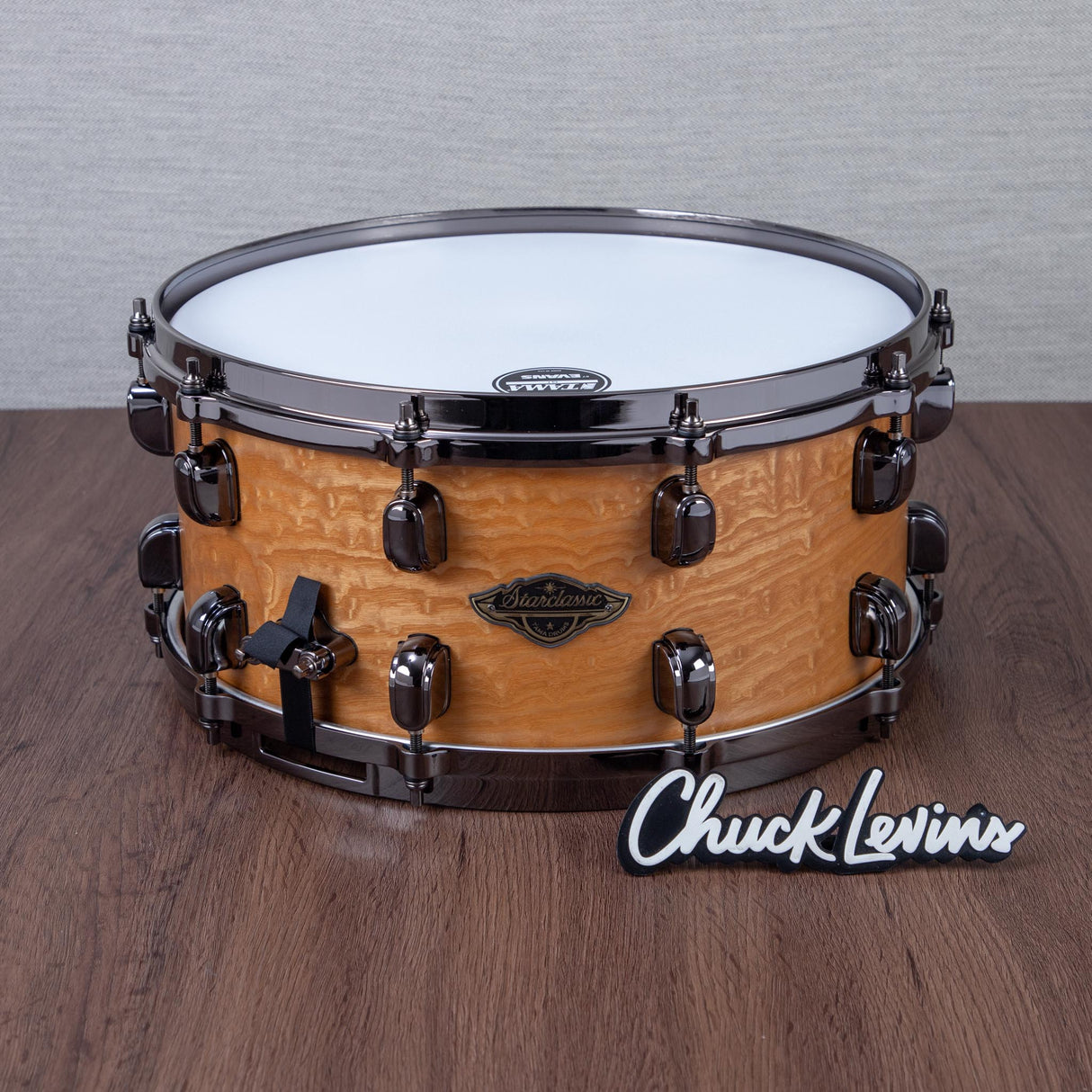 Tama 6.5 x 14-Inch Starclassic Walnut/Birch Snare Drum - Matte Natural Tamo Ash