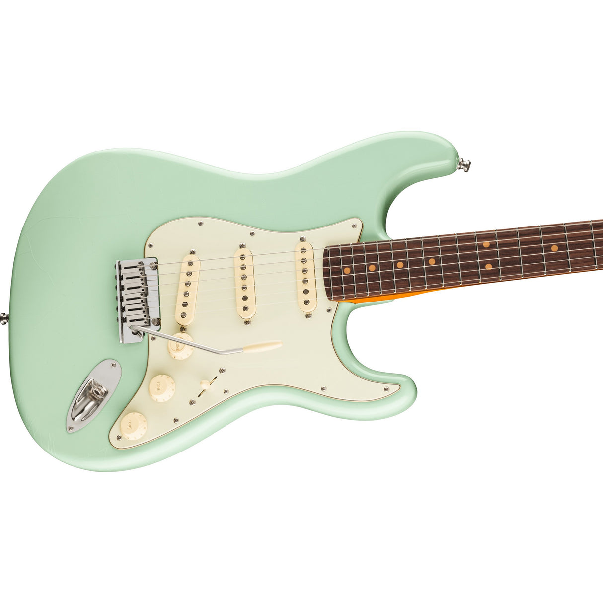 Fender American Ultra Luxe Vintage '60's Stratocaster Electric Guitar - Surf Green