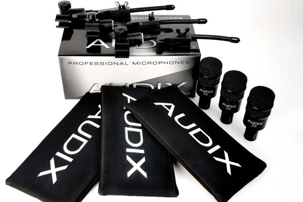 Audix D2 Trio 3-Piece Drum Mic Package – Chuck Levin's Washington