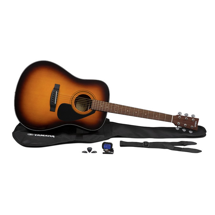 Yamaha Gigmaker Standard F325 Acoustic Guitar Package - Tobacco Sunburst - New