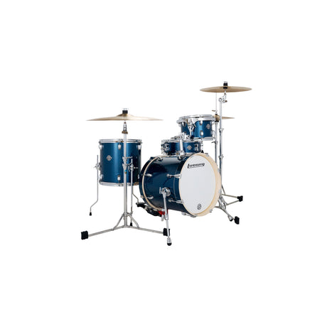 Ludwig Breakbeats 4-Piece Drum Kit - Deep Blue Sparkle