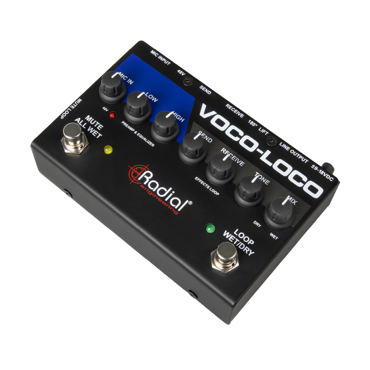 Radial Voco-Loco Mk2 Vocal Effects Switcher