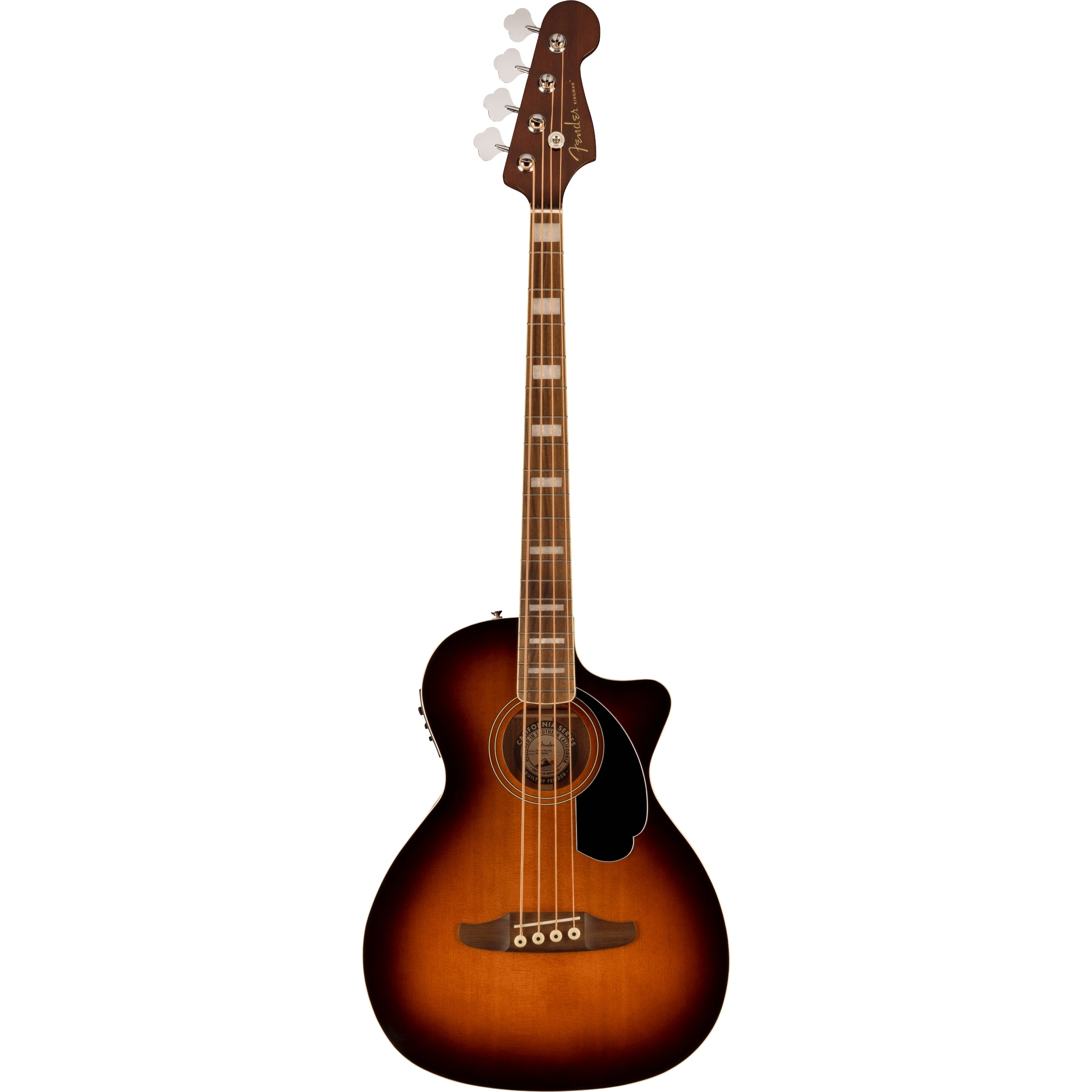 Fender Kingman Acoustic Bass - Shaded Edge Burst – Chuck Levin's