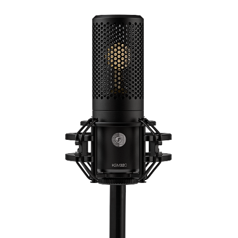 Shure KSM32C/HM Cardioid Condenser Microphone with Hard Mount - Stage Kit