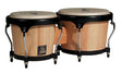 LP LPA601-AW Aspire Wood Bongos, Natural/Black