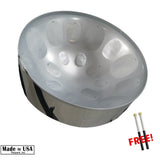 Panyard C-20 Lead Steel Pan - High Gloss Silver