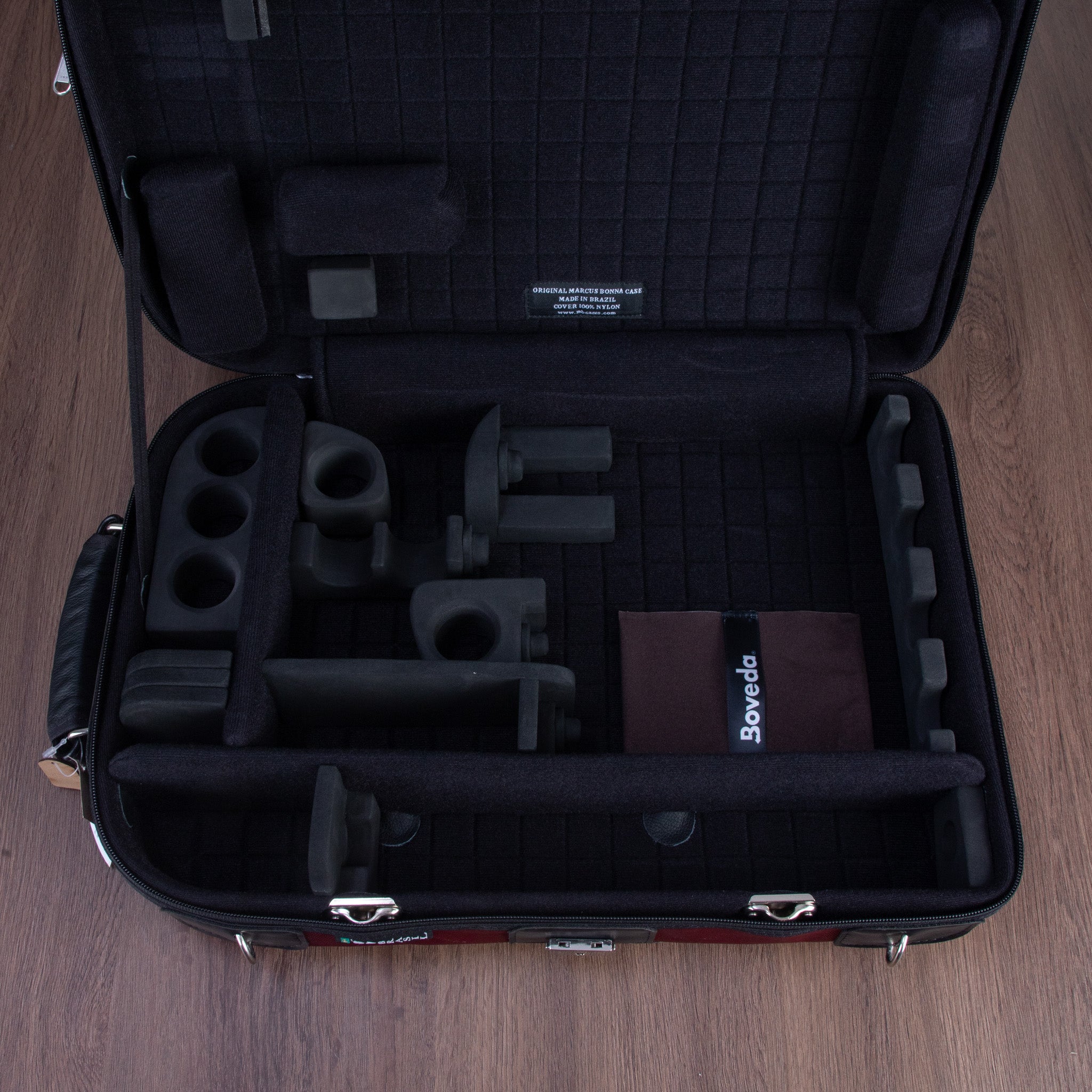 Marcus Bonna Triple Clarinet Case with Backpack Extension - Wine