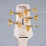 Spector Euro 5 LT Solid Korina Wings 5-String Electric Bass Guitar - Natural Satin - CHUCKSCLUSIVE - #NB23464