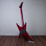 Jackson Custom Shop Warrior Electric Guitar - Snake Skin Red - #J11248