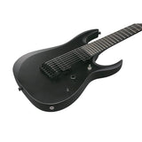 Ibanez Iron Label RGDRB71 7-String Electric Guitar - Black Flat