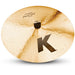 Zildjian 17-Inch K Custom Dark Crash Cymbal - New,17 Inch