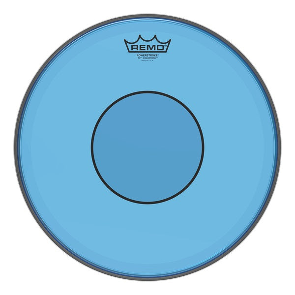 Remo Powerstroke 77 Colortone Drumhead - 13", Blue - New,13 Inch