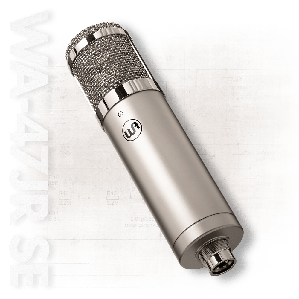 Warm WA-47jr SE Large-Diaphragm Cardioid Condenser Microphone