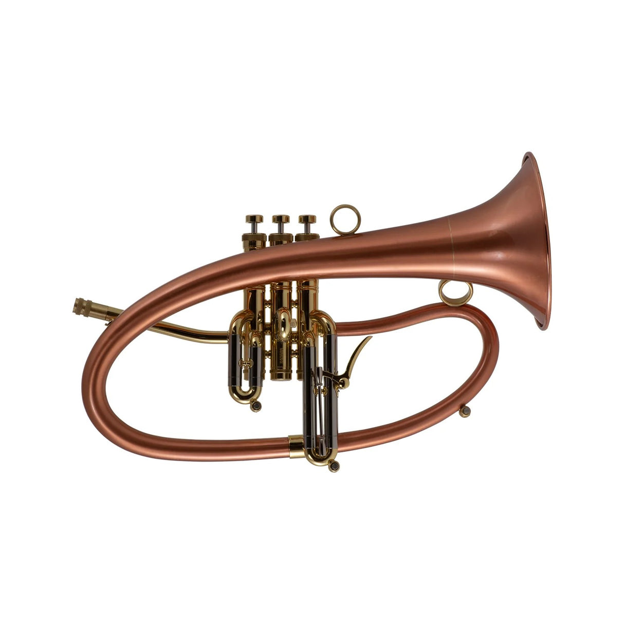 Taylor Phat Boy Bb Flugelhorn - Brushed Copper Bell, Raw Brass - Demo