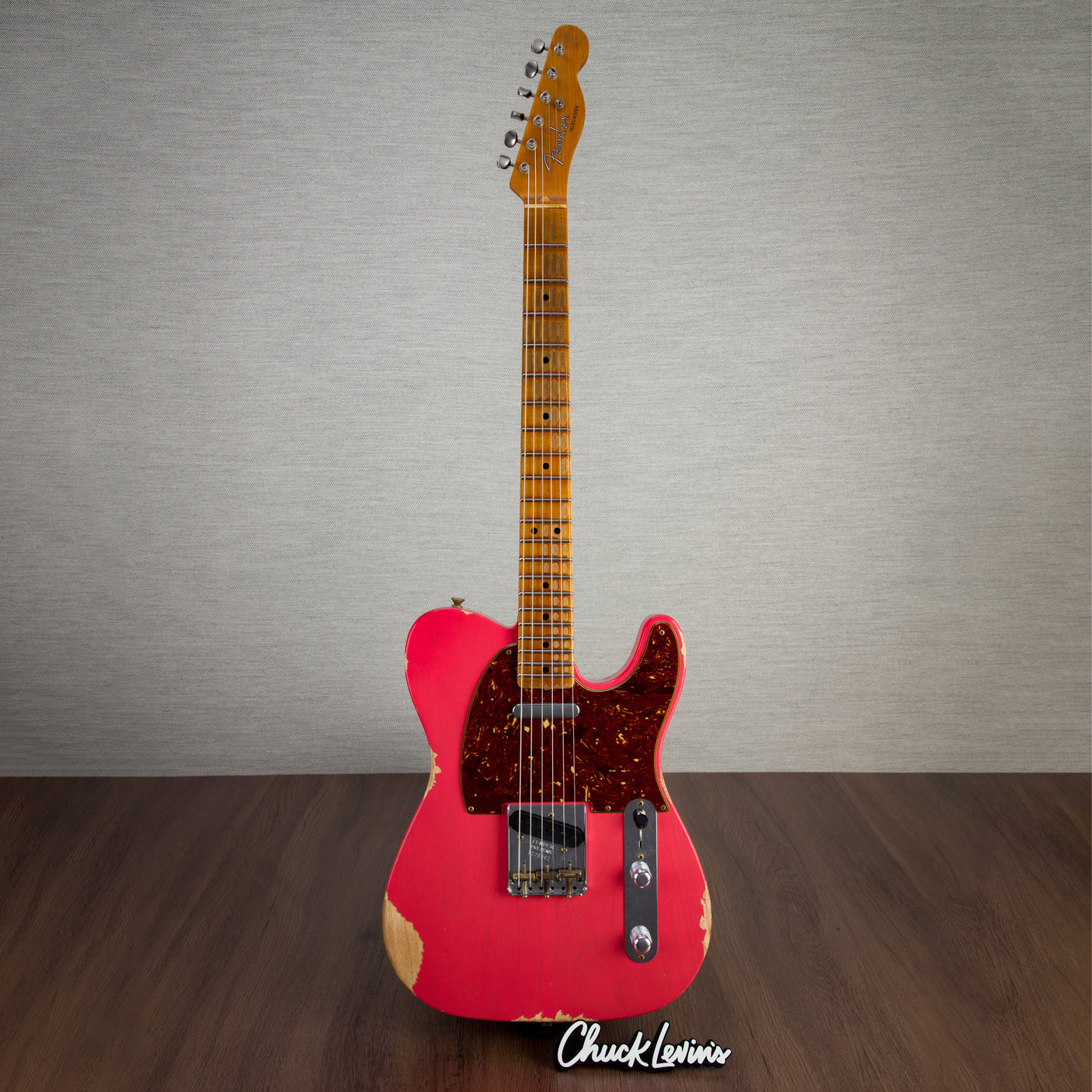 Fender Custom Shop 52 Telecaster Heavy Relic Electric Guitar - Watermelon King - CHUCKSCLUSIVE - #R125962