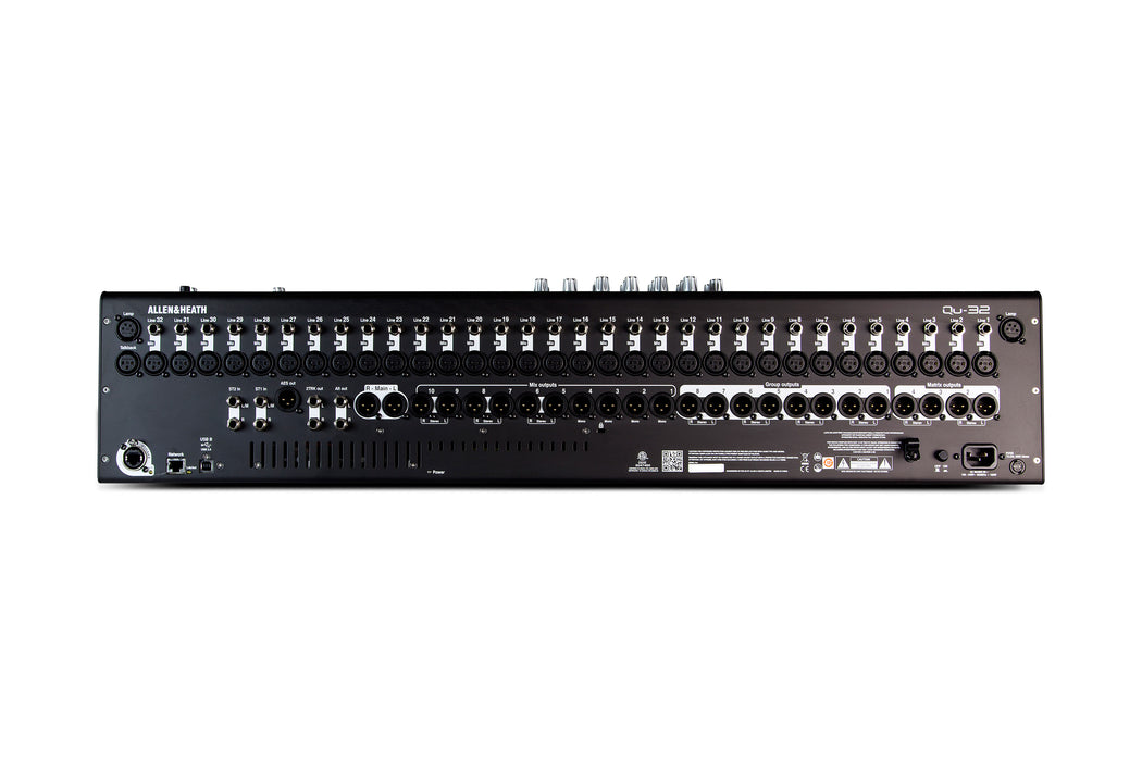 Allen & Heath QU-32C 32 Channel Digital Mixer - Chrome Edition - New