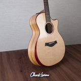 Taylor NAMM 2025 Custom #6 C14ce Bearclaw Sitka Spruce/Blackheart Sassafras Grand Auditorium Acoustic Electric Guitar - #1204255101