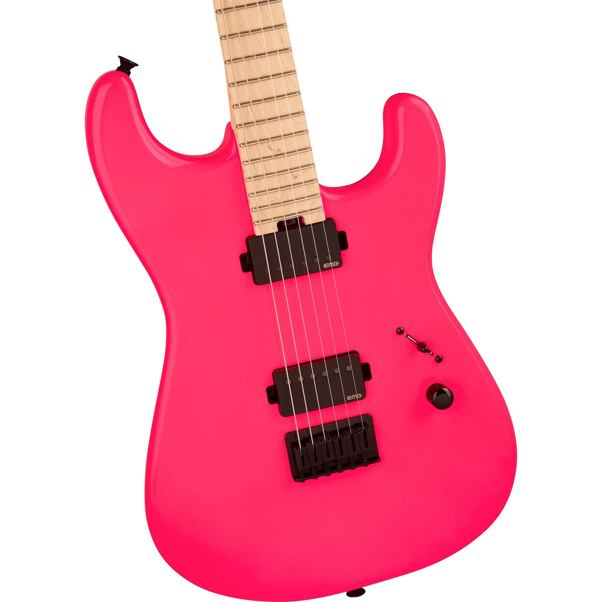 Charvel Sean Long Pro-Mod San Dimas Style 1 Signature Electric Guitar - Neon Pink
