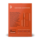 D'Addario RLA10 Rico Unfiled Baritone Sax Reed 10-Pack - New,2.5