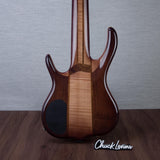 Ken Smith BSR-6TNE Black Tiger Electric Bass Guitar - Burst - #6TNE7084WB26
