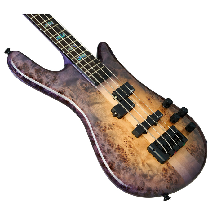 Spector Euro 4 Custom - Natural Violet Burst Gloss