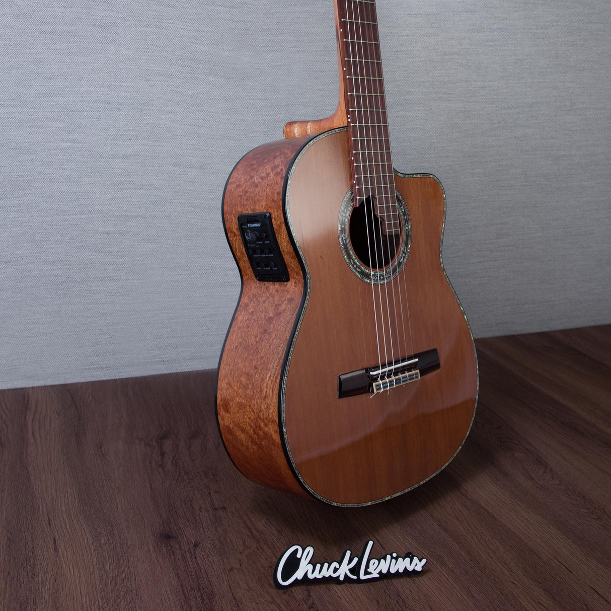 Arce AR5-4-CE-CD Sapele/Cedar Acoustic Electric Requinto - #0120