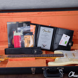 Fender Custom Shop Stratocaster Pro Electric Guitar - Aged Vintage White - #XN18811