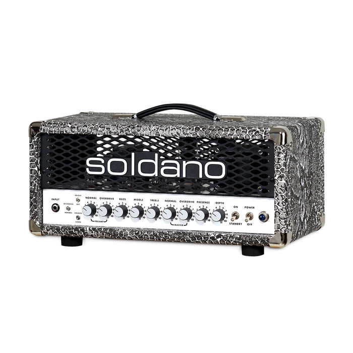 Soldano SLO-30 Custom 30-Watt Tube Amplifier Head - Custom Snake Skin Tolex - New