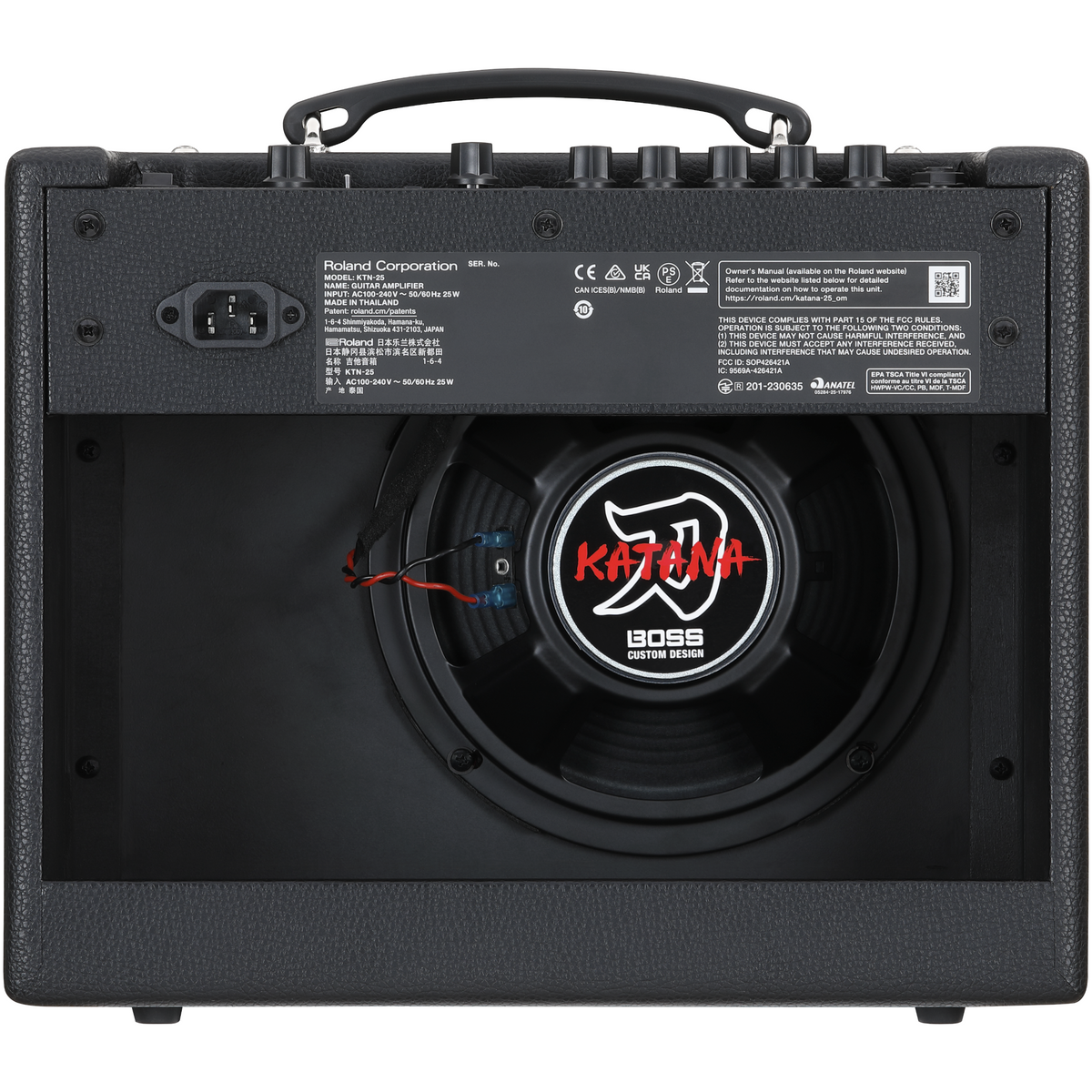 Boss Katana-25 25-Watt 1x8-Inch Guitar Combo Amplifier - New