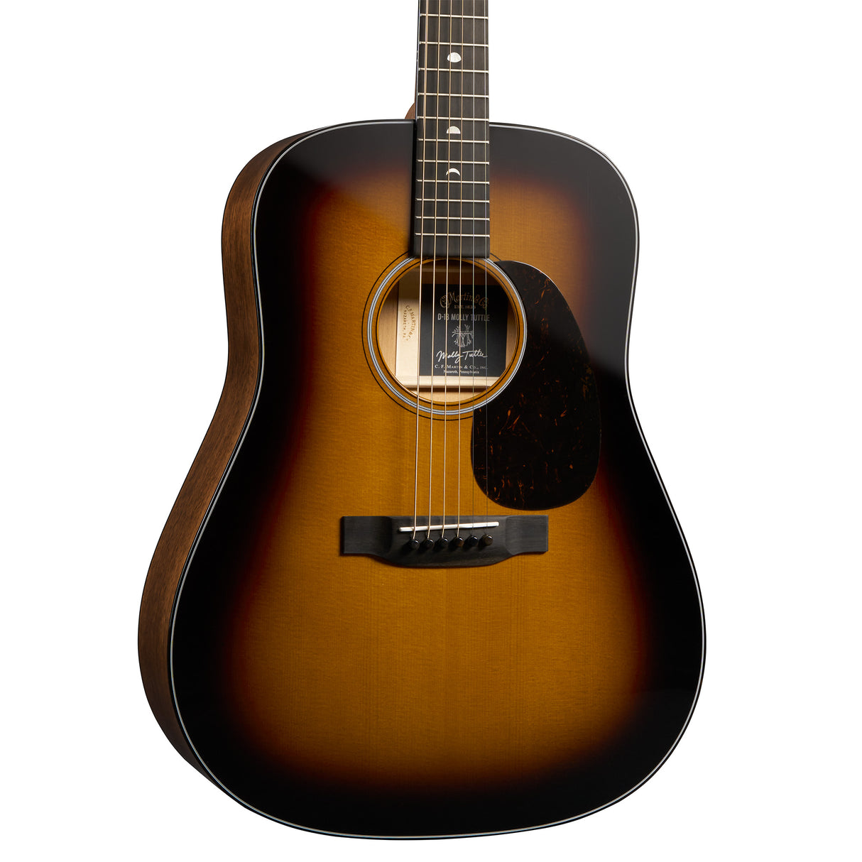 Martin Molly Tuttle Signature D-18 Acoustic Guitar - Vintage Sunburst