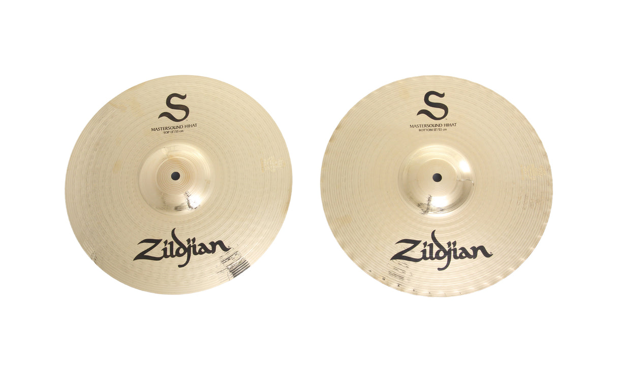Zildjian 13" S Mastersound Hi-Hat Cymbals