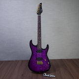 Suhr Limited Edition Standard Thin Burst Electric Guitar - Trans Purple - #89540