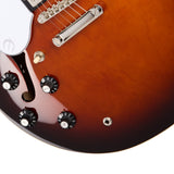 Epiphone Bonehead Riviera Semi-Hollow Left Handed Electric Guitar - Dark Tobacco Sunburst