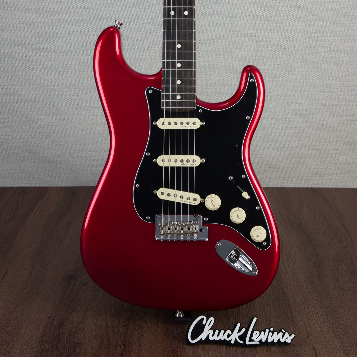 Fender Limited Edition American Professional II Stratocaster, Ebony Fingerboard - Candy Apple Red - Mint, Open Box