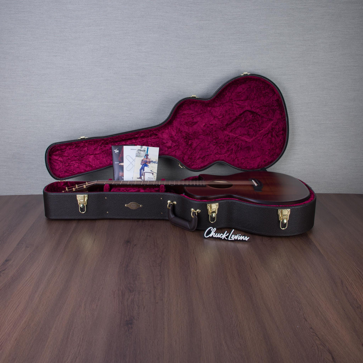 Taylor Builder's Edition K24ce Hawaiian Koa Acoustic Electric Guitar - Kona Burst - #1208304095
