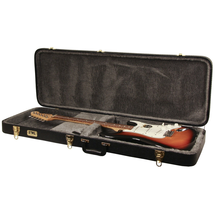 TKL Limited Edition Premier Rectangular Universal Strat-Style Harshell Guitar Case