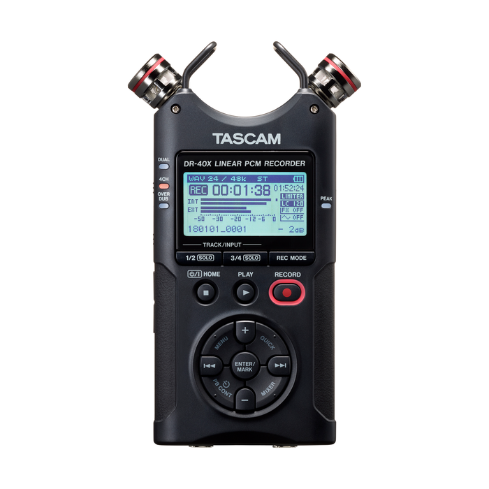 Tascam DR-40X 4-Track Digital Audio Recorder & USB Interface