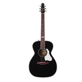 Seagull Artist Tuxedo Black Anthem EQ Acoustic Guitar with TRIC Case