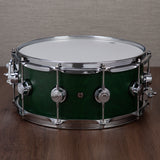 DW Collector's 333 Maple 6x14-Inch Snare Drum - Emerald Satin Oil