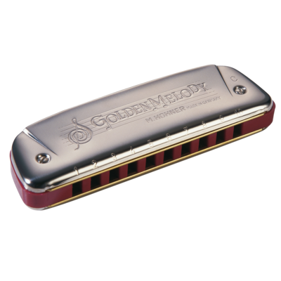 Hohner 542PBX-E Golden Melody Harmonica, Key of E